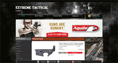 Desktop Screenshot of extreme-tactical.com